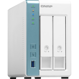 QNAP TS-231K 2 x Total Bays SAN/NAS Storage System - 512 MB Flash Memory Capacity - Annapurna Labs Alpine Quad-core 4 Core 1.70 GHz - 1 GB RAM - DDR3 SDRAM Tower -