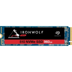 Seagate IronWolf 510 ZP960NM30011 960 GB Solid State Drive - M.2 2280 Internal - PCI Express NVMe PCI Express NVMe 3.0 x4 - Conventional Magnetic Recording CMR M