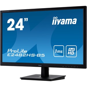 iiyama ProLite E2482HS-B5 24inch Full HD LED LCD Monitor - 16:9 - Matte Black