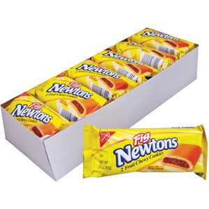 Nabisco Fig Newtons Fruit Chewy Cookies - Fruit - 2.01 oz - 12 / Box