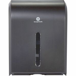 Georgia-Pacific Combi-Fold Paper Towel Dispenser - C Fold, Multifold, BigFold, Z Fold Dispenser - 400 x C Fold, 600 x Multifold - 15.5" Height x 11" Width x 5.3" Depth - Plast