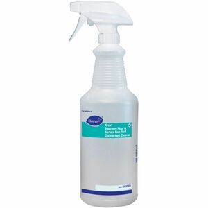 Diversey Empty Spray Bottle for Diversey Crew Restroom Disinfectant Cleaner - Suitable For Restroom, Floor - Easy to Use, Rinse-free, Non-porous, Washable - 12 / Carton - Whit
