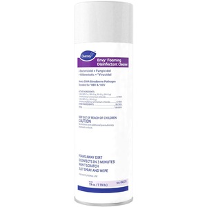 Diversey Envy Foaming Disinfectant Cleaner - Ready-To-Use Aerosol - 19.01 oz (1.19 lb) - Lavender Scent - 12 / Carton - White