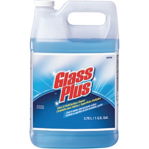 Diversey Glass Plus Multisurface Cleaner - 128 fl oz (4 quart) - 4 / Carton - Blue
