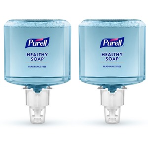 PURELL® ES6 HEALTHY SOAP™ Gentle & Free Foam - Fragrance-free ScentFor - 40.6 fl oz (1200 mL) - Dirt Remover, Kill Germs, Bacteria Remover, Soil Remover - Healthcare, Hand - M