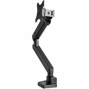 StarTech.com ARMSLIM2USB3 Mounting Arm for Monitor, Curved Screen Display, Flat Panel Display - Black - Height Adjustable - 1 Display(s) Supported - 17" to 34" Screen Support