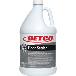 Betco Floor Sealer, 1-Gallon, Pack Of 4 - Ready-To-Use Liquid - 128 fl oz (4 quart) - 128 oz (8 lb) - 4 Pack - White