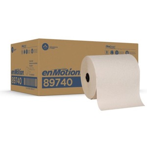 enMotion Flex Recycled Paper Towel Rolls - 550 Sheets/Roll - Brown - 6 Rolls Per Case - 6 / Carton
