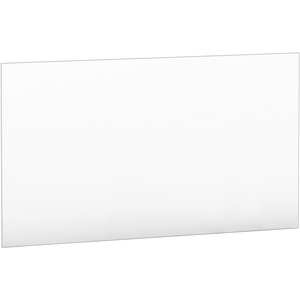 Lorell Adaptable Panel Divider - Acrylic - Clear - 1 Each