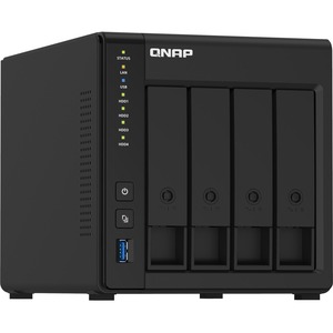 QNAP TS-451D2-2G 4 x Total Bays SAN/NAS Storage System - 4 GB Flash Memory Capacity - Intel Celeron Dual-core 2 Core 2 GHz - 2 GB RAM - DDR4 SDRAM Tower - Serial A