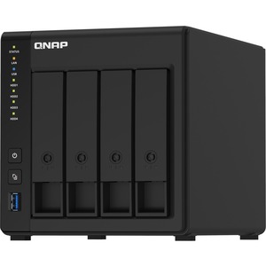 QNAP TS-451D2-4G 4 x Total Bays SAN/NAS Storage System - 4 GB Flash Memory Capacity - Intel Celeron Dual-core 2 Core 2 GHz - 2 GB RAM - DDR4 SDRAM Tower - Serial A