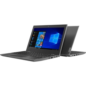 Lenovo 100e Windows 2nd Gen 81M8003DUK 29.5 cm 11.6inch Netbook - HD - 1366 x 768 - Intel Celeron N4020 Dual-core 2 Core 1.10 GHz - 4 GB RAM - 64 GB Flash Memory -