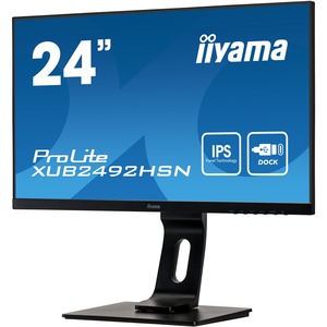 iiyama XUB2492HSN-B1 24inch IPS LCD USB-C Dock Display with 65W Charging