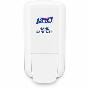 PURELL® CS2 Hand Sanitizer Dispenser (4142-06) for CS2 Hand Sanitizer Refills - Manual - 1.06 quart Capacity - Durable, Wall Mountable, Compact, Push Button - White - 1Each