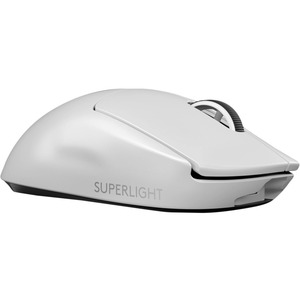 Logitech PRO X SUPERLIGHT Gaming Mouse - USB - 5 Buttons - White - Wireless - 25400 dpi