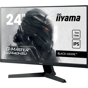 iiyama BLACK HAWK G-MASTER G2440HSU-B1 23.8inch Full HD LED LCD Monitor - 16:9 - Matte Black