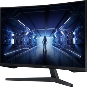 Samsung Odyssey G5 C32G55TQWU 32inch WQHD Curved Screen Gaming LCD Monitor - 16:9 - Black