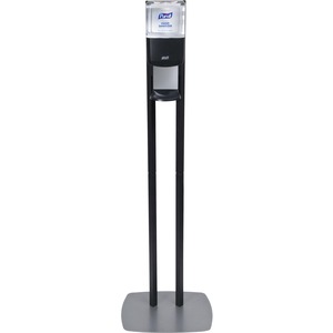 PURELL® ES6 Dispenser Floor Stand - Freestanding - ABS Plastic - Gray