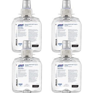 PURELL® CS4 Education HEALTHY SOAP Fragrance Free Foam Refill - Fragrance-free ScentFor - 42.3 fl oz (1250 mL) - Dirt Remover, Kill Germs - Hand, Skin, School - Moisturizing -