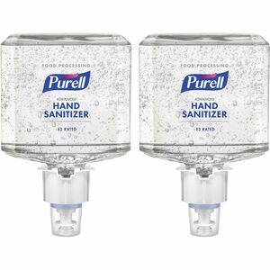 PURELL® Hand Sanitizer Gel Refill - 40.6 fl oz (1200 mL) - Bacteria Remover, Kill Germs, Food Remover - Hand - Dye-free, Fragrance-free, No Rinse, Hygienic - 2 / Carton