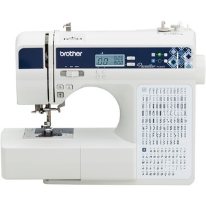 BROTHER WHITE ELECTRIC SEWING MACHINE 10 BUILT IN STITCHES STRAIGHT/ ZIGZAG  SEWING BUTTON HOLE FEATURE 