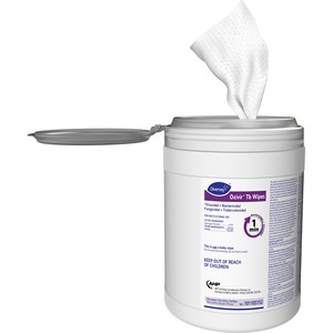 Diversey Oxivir Tb Disinfectant Cleaner Wipes - Ready-To-Use - 28.80 oz (1.80 lb) - 160 / Can - 4 / Carton - Virucidal, Bactericide, Tuberculocide, Fungicide, VOC-free, Fragra