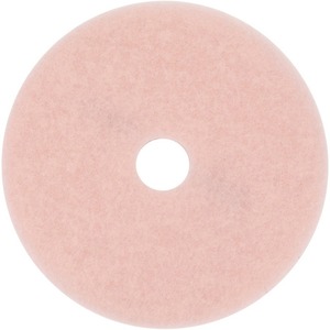 Scotch-Brite Eraser Burnish Floor Pad 3600 - 5/Carton - Round x 27" Diameter x 1" Thickness - Floor, Burnishing - Hard, Linoleum, Sheet Vinyl, Vinyl Composition Tile (VCT), Ma