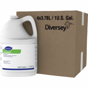 Diversey SnapbackTM Spray Buff - Ready-To-Use - 128 fl oz (4 quart) - Mild, Pleasant, Characteristic Scent - Straw - 4 / Carton