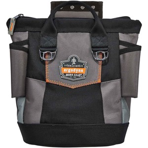 Ergodyne Arsenal 5517 Carrying Case (Pouch) Tools, Hardware, Cell Phone - Black - Abrasion Resistant - 1680D Ballistic Polyester Body - D-ring, Handle - 11.5" Height x 6" Widt