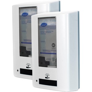 Diversey IntelliCare Hybrid Dispenser - Automatic/Manual - 1.37 quart Capacity - Durable, Lockable, Site Window, Tamper Resistant, Scratch Resistant, UV Resistant, Refillable