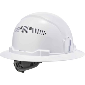Skullerz 8973 Class C Full Brim Hard Hat - Recommended for: Construction, Utility, Oil & Gas, Construction, Forestry, Mining, General Purpose - Comfortable, LED Light, Heavy D