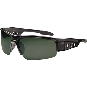 Skullerz Dagr PZ G15 Lens Safety Glasses - Recommended for: Sport, Shooting, Boating, Hunting, Fishing, Skiing, Construction, Landscaping, Carpentry - UVA, UVB, UVC, Debris, D