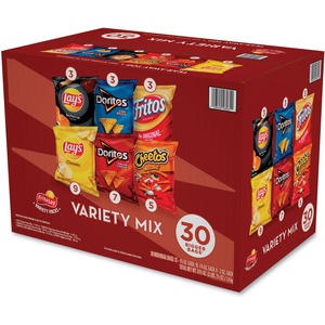 Frito-Lay Classic Mix Variety Pack - Mixed - 30 / Box