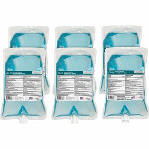 Betco Advanced Hand Sanitizer Foam Refill - Citrus Scent - 33.8 fl oz (1000 mL) - Kill Germs - Hand - Moisturizing - Light Blue - Residue-free, Anti-irritant, Non-drying, Non-