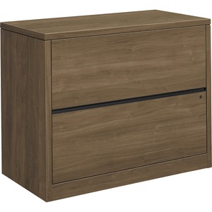HON H10563 Lateral File - 29.5" Height x 36" Width x 20" Depth - 2 - Finish: Laminate, Pinnacle - 1 Each