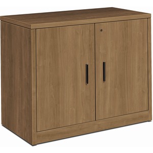 HON H105291 Storage Cabinet - 29.5" Height x 36" Width x 20" Depth - 2 x File Drawer(s) - 2 Door(s) - Finish: Pinnacle, Laminate - 1 Each