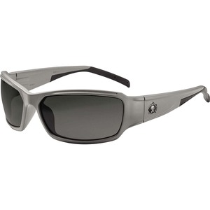 Skullerz THOR Smoke Lens Matte Gray Safety Glasses - Recommended for: Construction, Carpentry, Woodworking, Landscaping, Boating, Skiing, Fishing, Hunting, Shooting, Sport - E