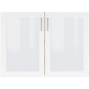 Safco Resi Glass Door Kit - 25.8" Height x 18" Width x 0.7" Thickness Door - 1 / Carton