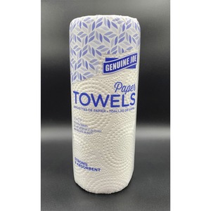 Genuine Joe 2-ply Paper Towel Rolls - 2 Ply - 9" x 11" - 70 Sheets/Roll - White - Paper - Absorbent, Soft, Perforated, Tear Resistant - For Hand, Food Service, Kitchen, Breakr