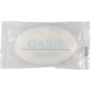 RDI Bath Soap Bar - Clean ScentFor - 0.46 oz - Bath, Hotel, Skin - White - 1000 / Carton