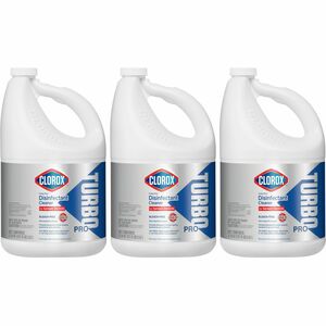 CloroxPro™ Turbo Pro Disinfectant Cleaner - Spray - 121 fl oz (3.8 quart) - Fresh ScentBottle - 3 / Carton - White