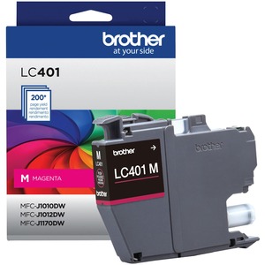 Brother LC401MS Original Standard Yield Inkjet Ink Cartridge - Single Pack - Magenta - 1 Pack - 200 Pages