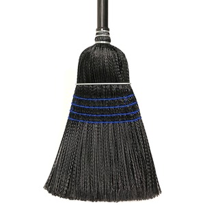 Executive Series™ Angle Broom, Aluminium Handle, Black