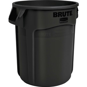 Rubbermaid Commercial Brute 55-gallon Container - 55 gal Capacity - Round - UV Resistant, Fade Resistant, Crack Resistant, Warp Resistant, Crush Resistant, Reinforced Base, Du