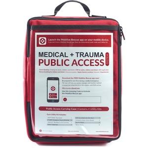 ZOLL Mobilize Rescue Systems Training Kit - 8 x Piece(s) - Nylon Case - Gray - 1 Each