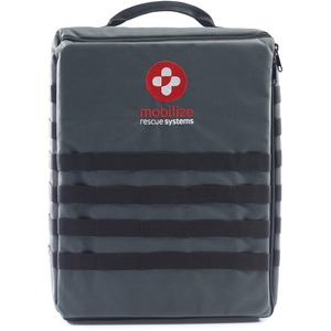 ZOLL MRS Medical Supplies Backpack - Nylon Case - 1 / Each - Gray