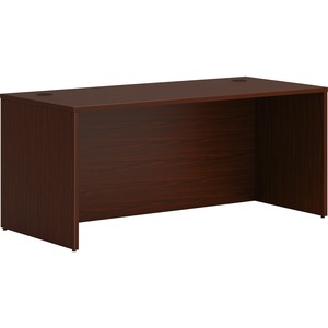 HON Mod Desk Shell | 66"W | Traditional Mahogany Finish - 29" Height x 66" Width x 30" Depth - Finish: Traditional Mahogany, Laminate - 1 Each