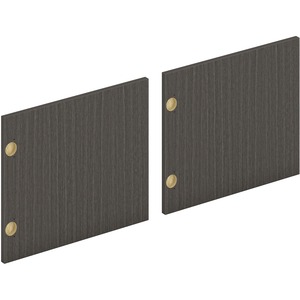 HON Mod HLPLDR72LM Door - x 72" Width - Finish: Slate Teak - 2 / Set