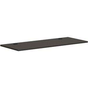 HON Mod HLPLRW6024 Work Surface - x 60" Width x 24" Depth - Finish: Slate Teak - 1 Each
