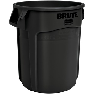 Rubbermaid Commercial Brute 55-gallon Container - 55 gal Capacity - Round - UV Resistant, Vented, Fade Resistant, Crack Resistant, Crush Resistant, Warp Resistant, Reinforced